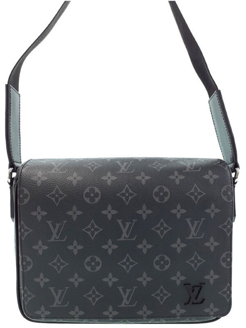 Louis Vuitton Monogram Eclipse Black District Shoulder Bag